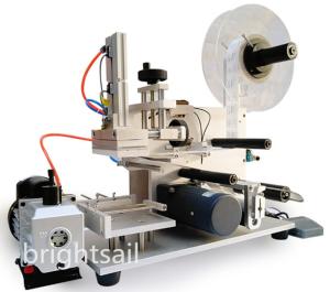 China 50 Times Per Min Semi Automatic Square Bottle Labelling Machine on sale
