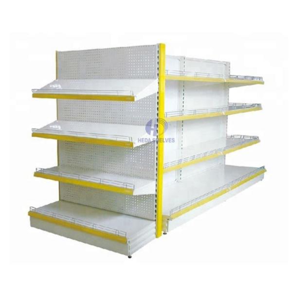 Quality 200 Kg Layer Supermarket Racks Grocery Store Display Rack Light Duty Racking System for sale