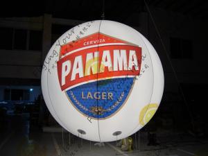 Wholesale Customized Inflatable Advertising Balloon , LED Light Inflatable Helium Balloon from china suppliers