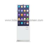 Non Contact POS Payment Interactive Touch Screen Video Call Self Service Kiosk