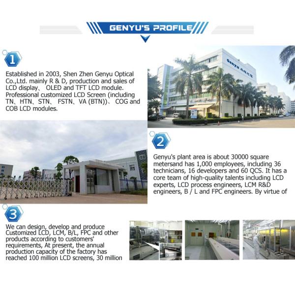 1.3 Inch SPI MCU RGB Color TFT LCD Display ILI9341 ST7789 ST7735 High Luminance 180/200/250/300/350/500/1000 Cd/m 2