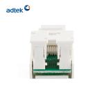 ADTEK RJ45 Toolless Keystone Jack UTP Cat5E Coupler Module