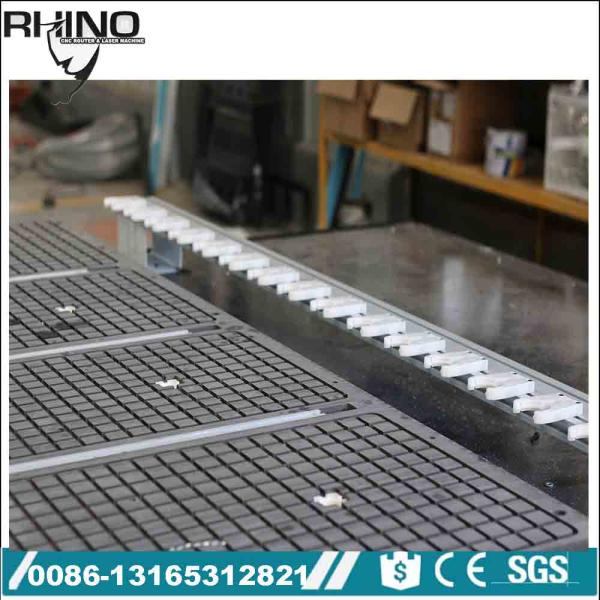 Rhino brand Linear tool changer fast speed ATC CNC Router machine , automatic tool changer ISO30 holder