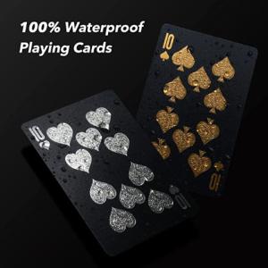 Wholesale PET Gold Foil Playing Cards Offset Print Custom Board Game Cards from china suppliers