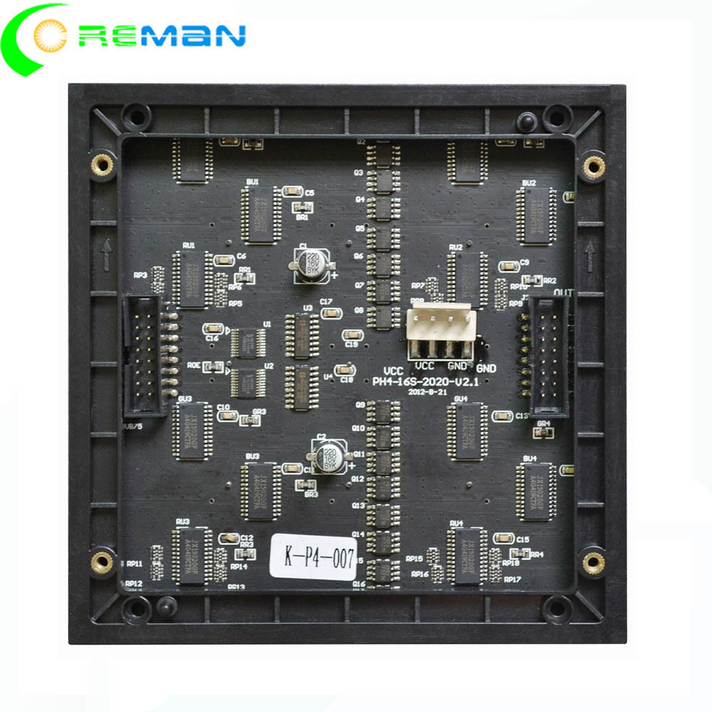 External Internal Smd LED Display Module , Black Led Hub75 LED Module Screen