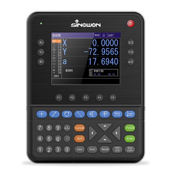 Digital Readout DP400 Profile Projector Measurement Multifunction With Color
