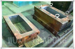 Wholesale Permanent Casting Machine Parts , 200kg Strip Graphite Casting Mold from china suppliers