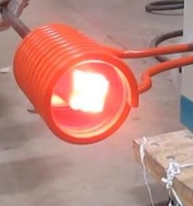 China IGBT Bolts Elbow Ultra High Frequency Induction Heating Machine 30kw on sale