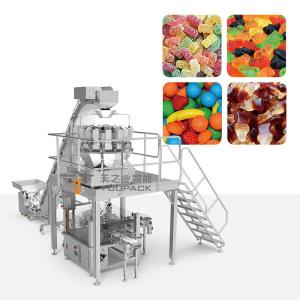 China Gummy Candy Bottle Filling Machine Popcorn Counting Filling Packing Jar Packing Machine on sale