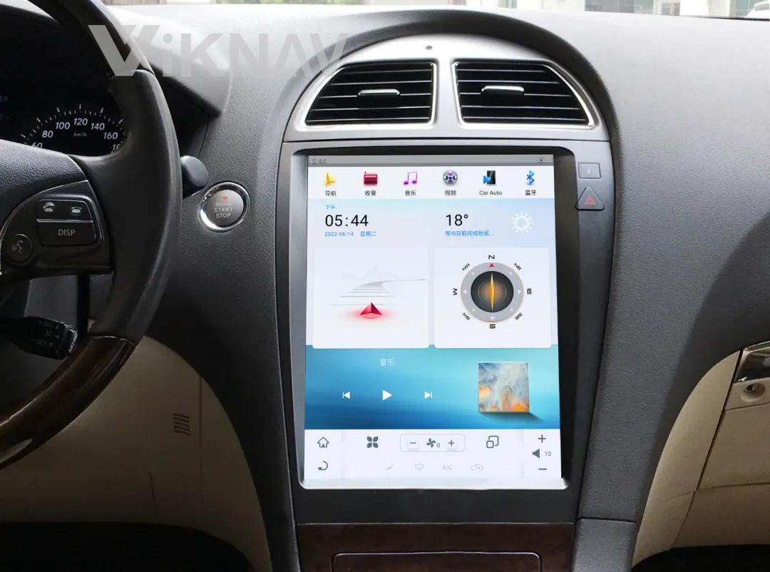 12.1 Inch Android Auto Stereo For Lexus ES 2006-2012 Navigation GPS Multimedia DVD Player Android Wireless Carplay 4G