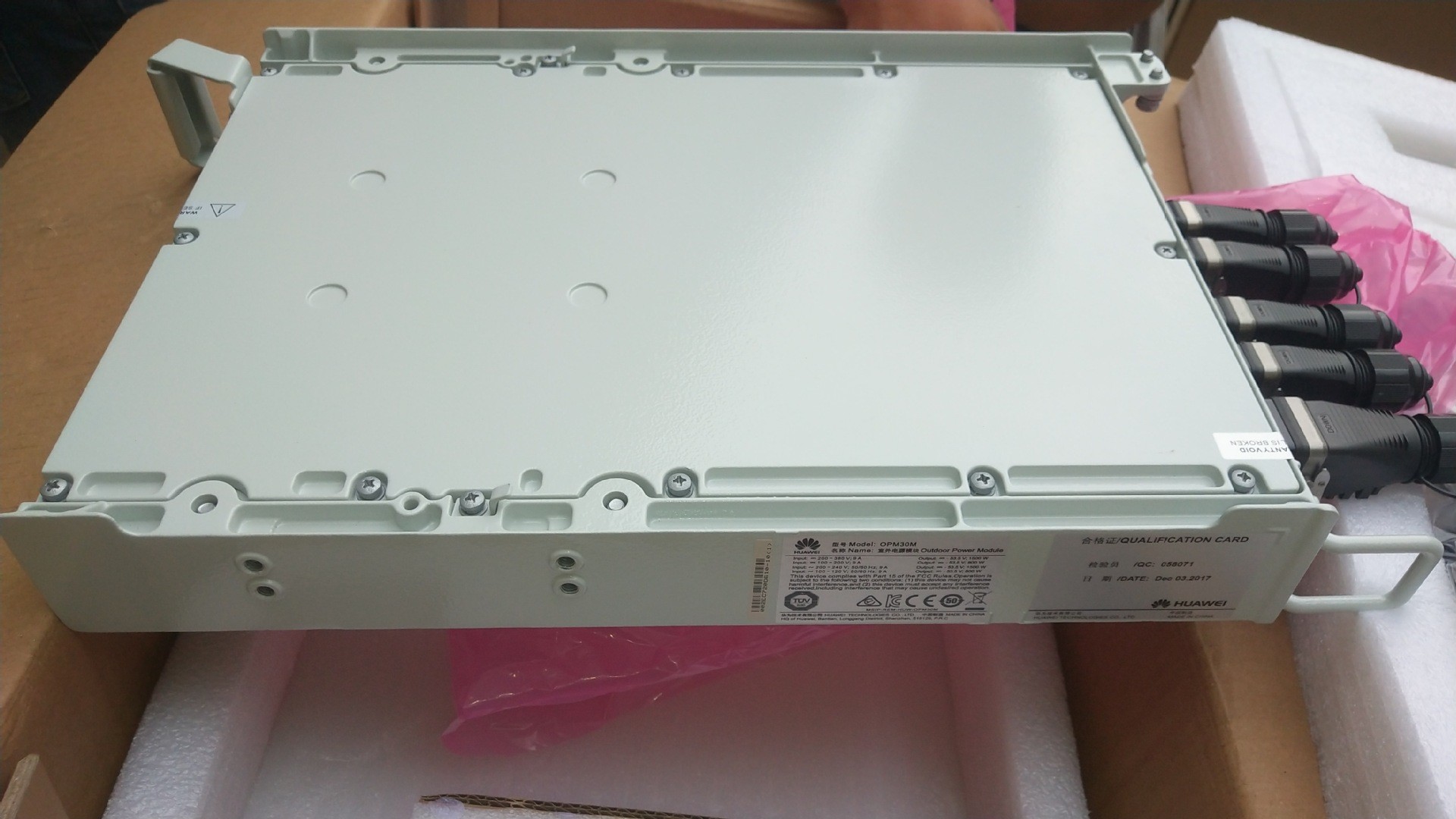 Huawei OPM30M AC Power Module With 4 DC Outputs-TDD- MPWOPM30MTDD