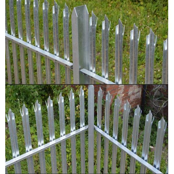 High Security Garden Palisade Fencing Meet Australian Standard Various Color