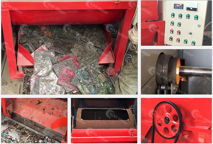 Customized E-waste Components PCB Depopulating Machine for Computer Board Disassembly
