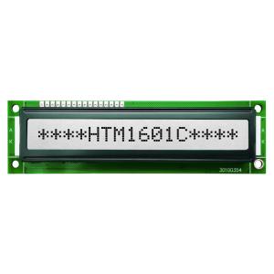 Wholesale Monochrome Character LCD Module 1X16 With MCU Interface HTM1601C from china suppliers