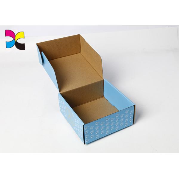 Glossy Lamination Retail Shipping Packaging Embossing With Personalised Shape
