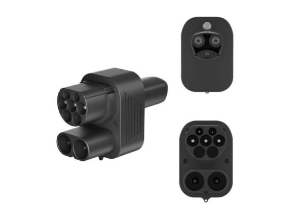 Quality Portable Tesla CCS Adapter CCS2 To Tesla (NACS) DC Electric Vehicle Charging Adapter for sale