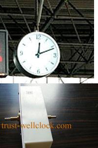 double side railway clocks, movement for double side railway clocks, mechanism for double side railway clock/ bus clocks