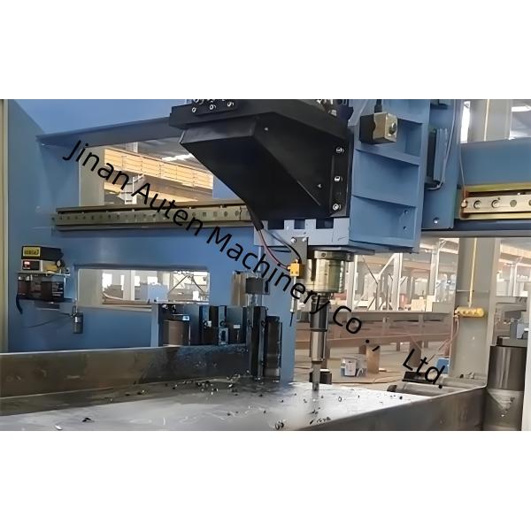 φ5~φ30 Mm Hole Diameter 3D CNC H-Beam Drilling Milling And Sawing Machine 11KW Motor Power