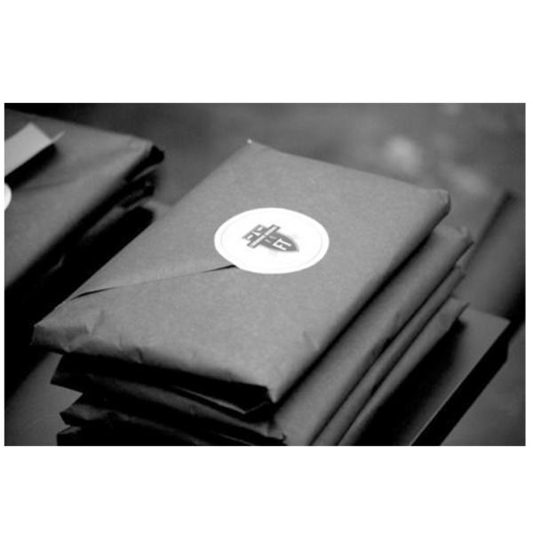 Custom Width 50cm Blue Tissue Paper Stylish Printed Design