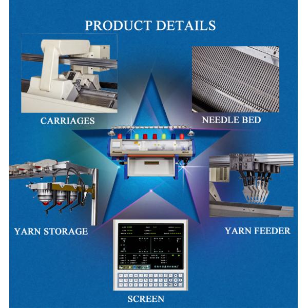 Computerized Full Drawn Yarn 5G Blanket Knitting Machine