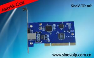 Competitive E1 card with single port digital pci interface