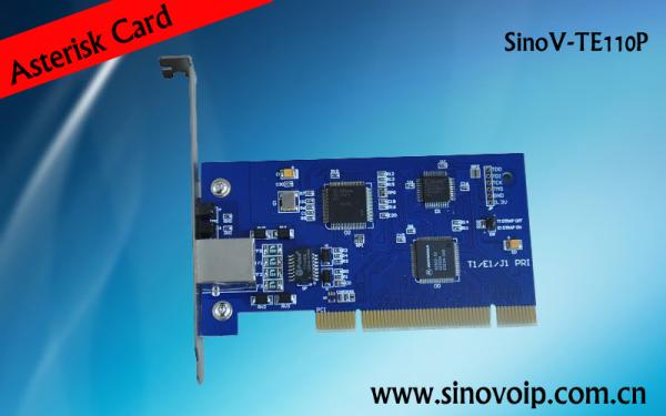 Quality Competitive E1 card with single port digital pci interface for sale