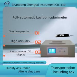 Wholesale Edible oil color detection ST110B automatic liquid crystal Lovibon colorimeter RGB color recognition method from china suppliers