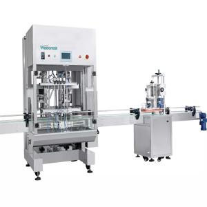 China 12000BPH Automatic Paste Filling Machine For Canned Juice Cream on sale