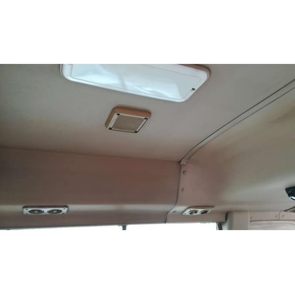 7.50R16 Tyre Second Hand Toyota Coaster Bus 30 Seater With 6 Engine Cylinder