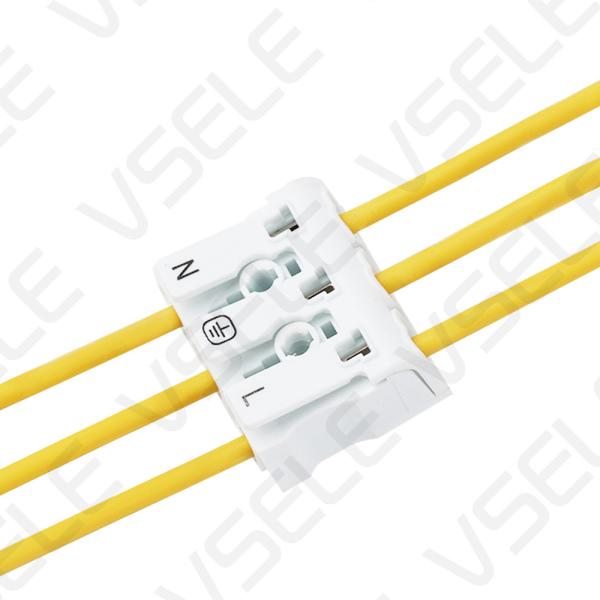 Quality Electrical Push In Lighting Terminal Block Connector Press Allocate for sale