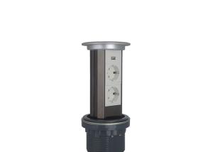 China Motorised Kitchen Pop Up Sockets , Kitchen Worktop Electrical Sockets on sale