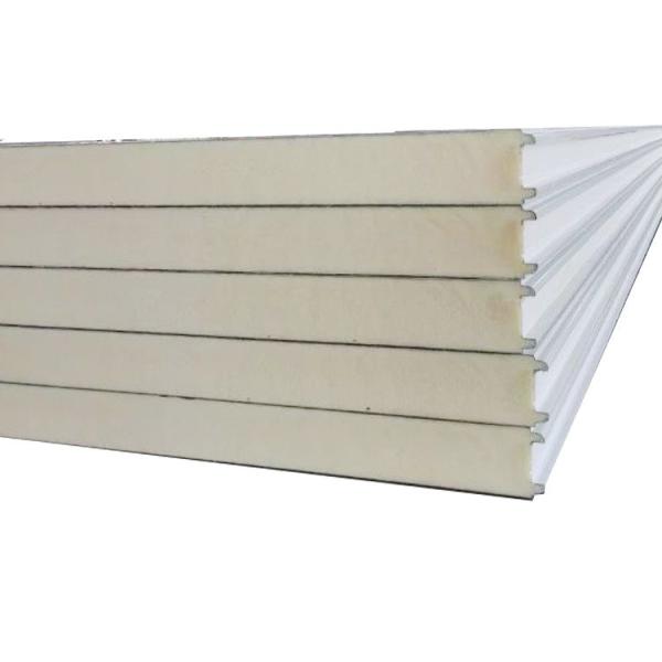 Fireproof B1 / B2 Grade Polyurethane Cold Storage Insulation Panels In External Wall