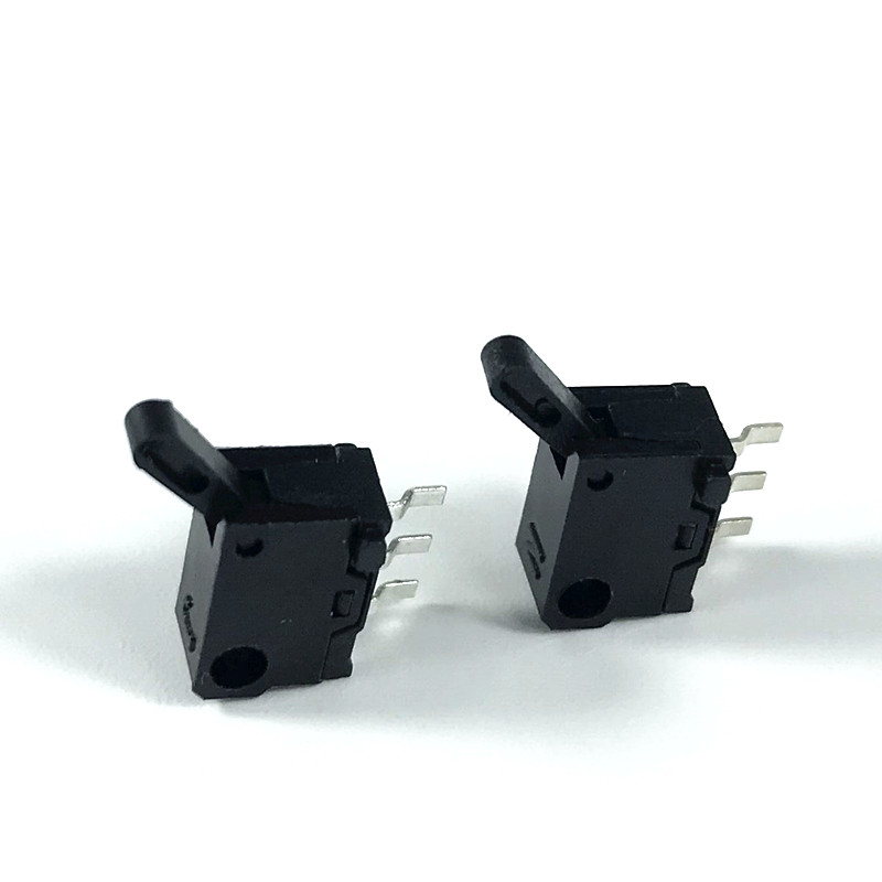 High Sensitive Micro 3P DIP Push Button Switch DC30V 0.1A