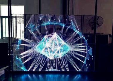 Quality Full Color P20 DIP 346 Transparent LED Screen 10 /14bit Signal Processing for sale