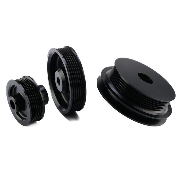 Precision Custom CNC Machining Parts Black Machine Parts Axles Stainless Steel Aluminum Milling and Turning Processing Services