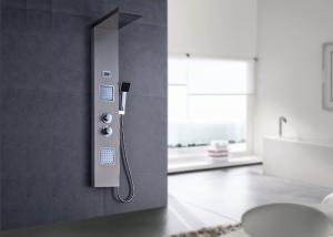 Wholesale Smart Thermostatic Bath Shower Panels High Efficiency With Dual Handles from china suppliers