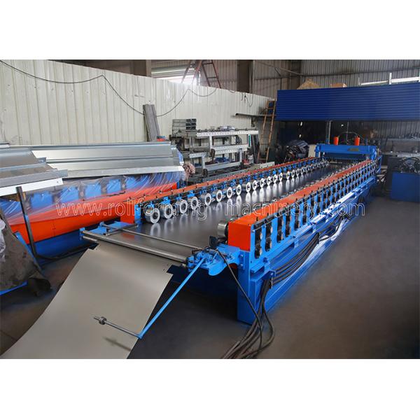 Auto Change Shelf Deck Panel Racking Roll Forming Machine 350-1000mm