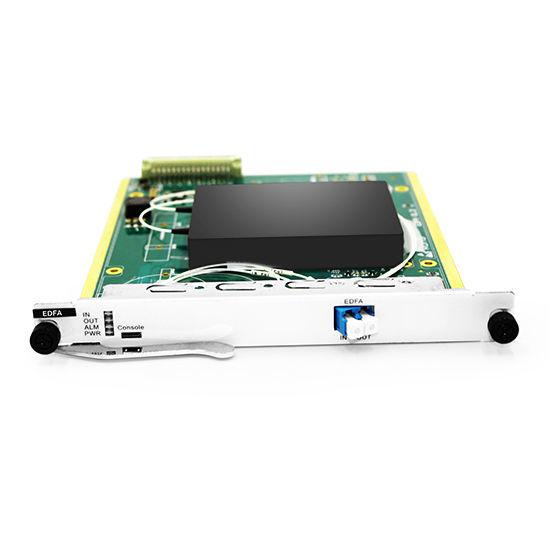 Quality EDFA 40/80 Channels, C-Band Optical Amplifier, Maximal Output Power +20dBm, Gain 25dB Saturated Optical Power -5dBm Buil for sale