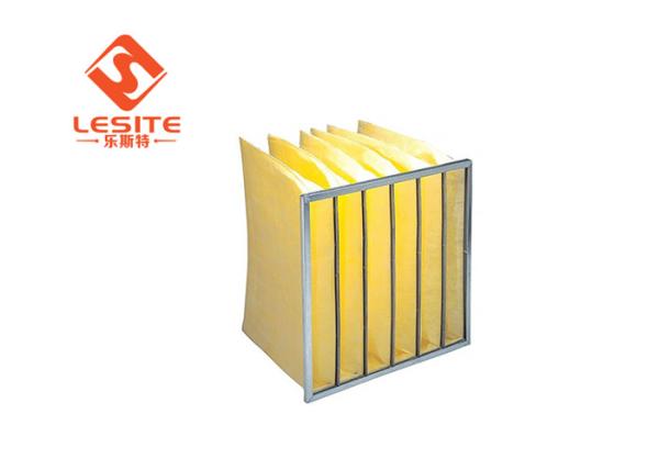 Quality Large Holding Capacity Firm Structure F5 Hepa Bag Filter Large Air Flow for sale