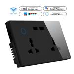 802.11bgn Smart Plug Socket SmartLife Wifi Smart Touch Switch