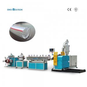 Wholesale Single Screw Steel Wire Reinforced PVC Hose Making Machine With Screw Speed Of 75 Rpm from china suppliers