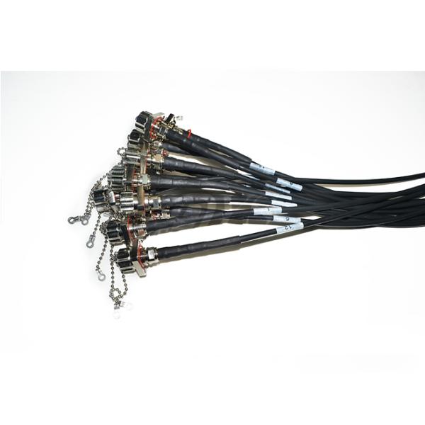 2 Core AARC - LC 24 Core LC Male Outdoor Cable Assembly For Surveillance Systems