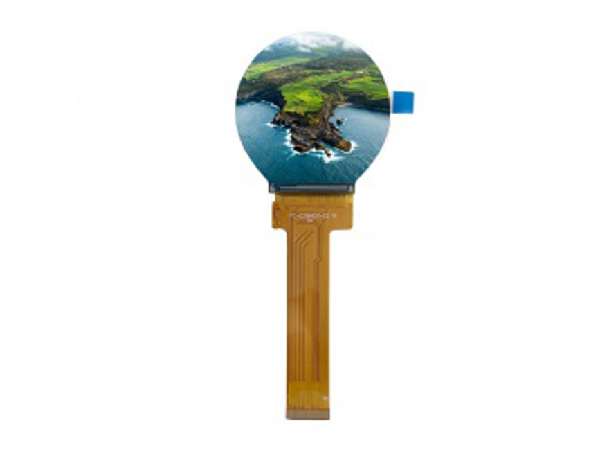 2.1 Inch Round LCD TFT Display Module 480x480 Resolution MIPI Interface Brightness 1000C/D