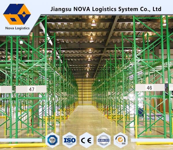 Quality Warehouse Industrial Storage, Q235B Pallet Storage Shelves For Handling Equipment for sale
