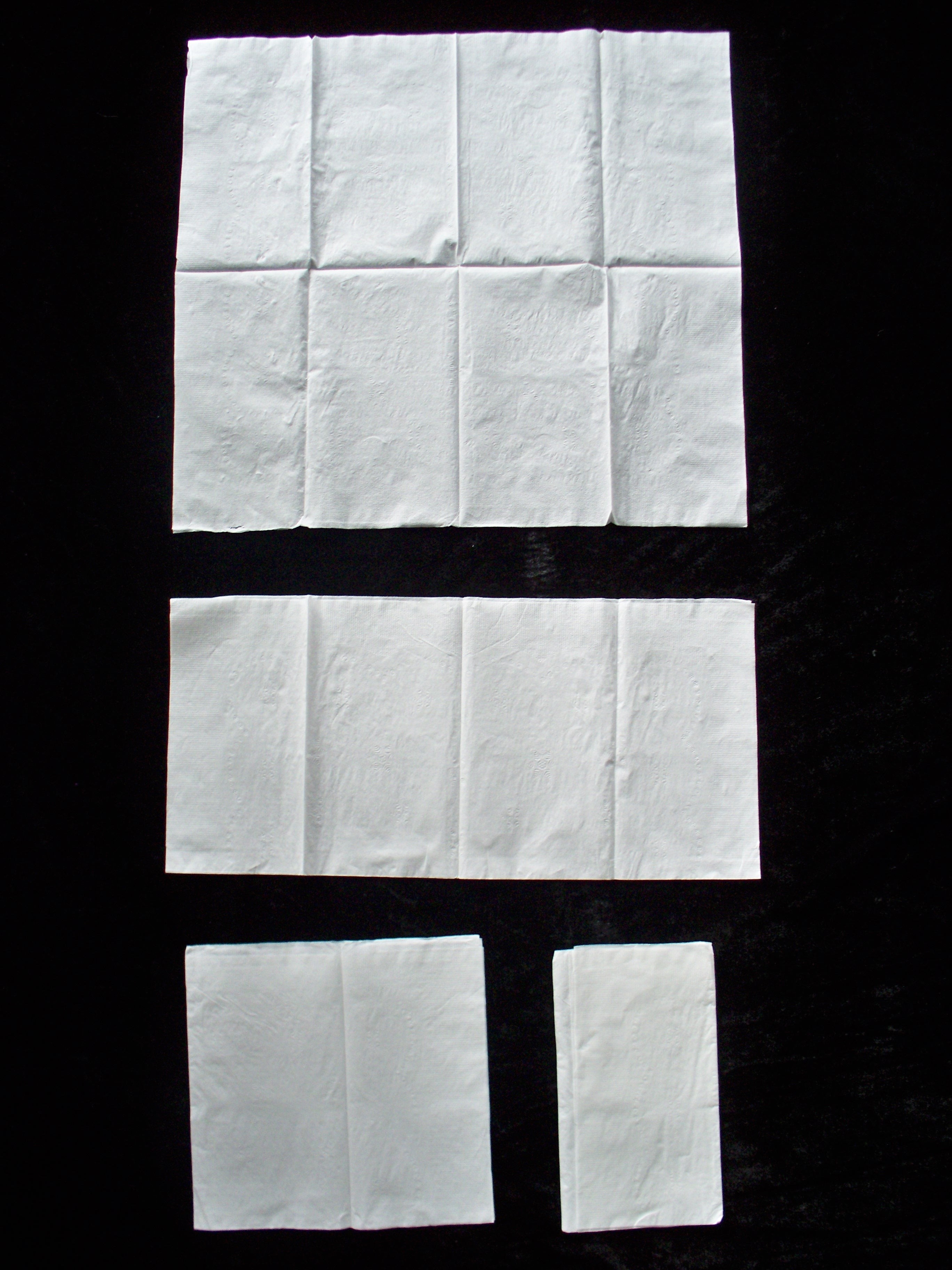 Wholesale Zero Bleaching White 1 Ply 17gsm Paper Napkins Customised Package from china suppliers
