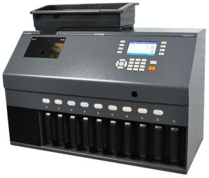 Wholesale KOBOTECH LINCE-91C 10 Channels Value Coin Sorter Counter counting sorting machine(ECB 100%) from china suppliers