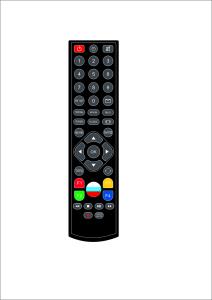 China Touchpad Bluetooth IR Remote , Bluetooth Smart TV Remote Super Sensitivity on sale