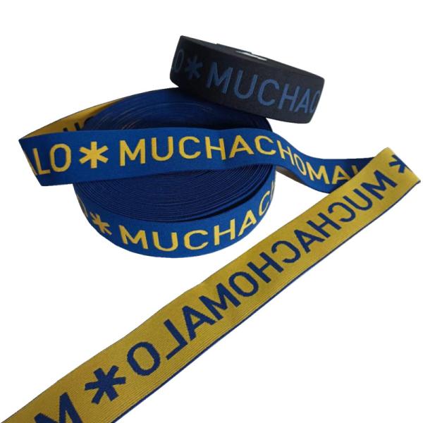 Nylon Rubber Jacquard Elastic Band 50m Jacquard Elastic Waistband