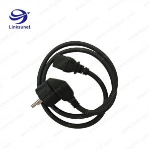 China European Custom Cable Harness Power Line 3 G 0.75 Black Length Customized on sale