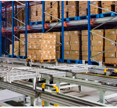 Pallet Sorting Conveyor System Flexible Gravity Roller Conveyor System Logistics Sorting Warehouse Storage Rack